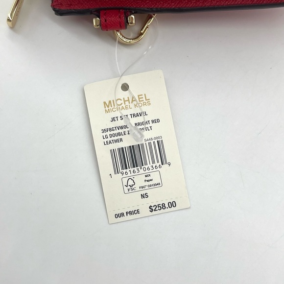 Michael Kors Large Double Zip Wallet Wristlet - Picture 7 of 7